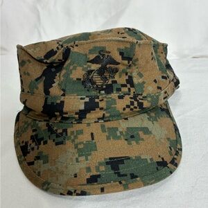 USMC MARPAT Woodland Garrison Cover Sz S and M NWOT